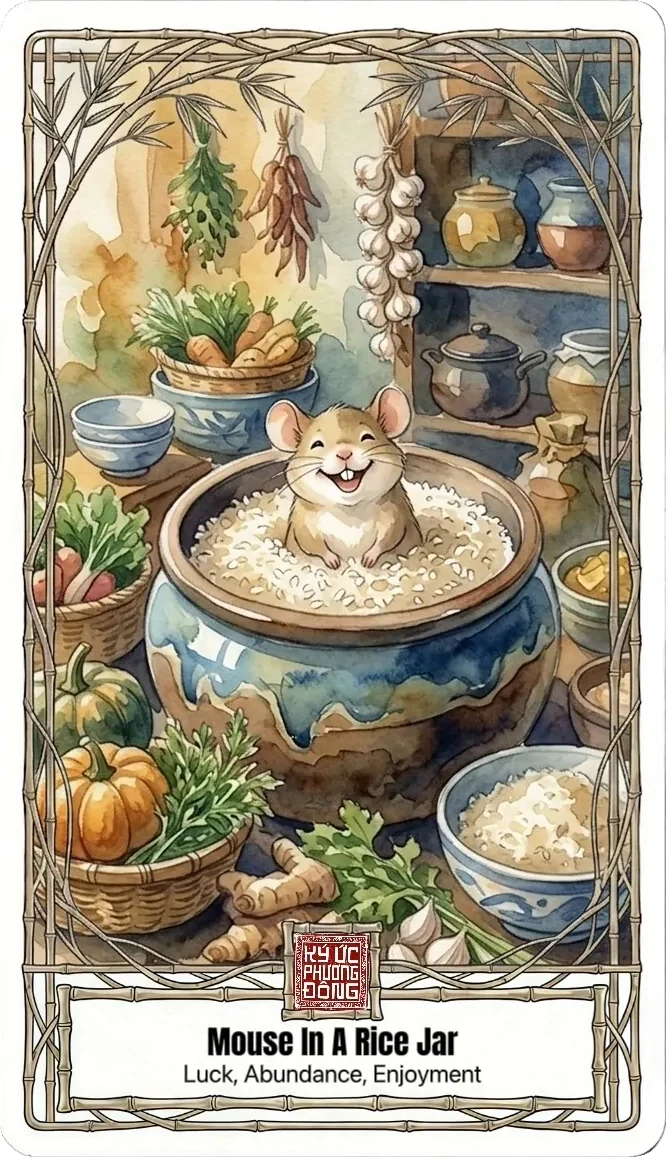 Mouse In A Rice Jar