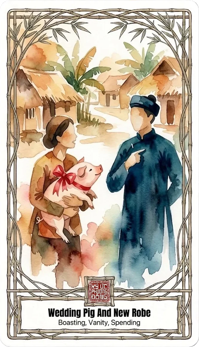 Wedding Pig And New Robe