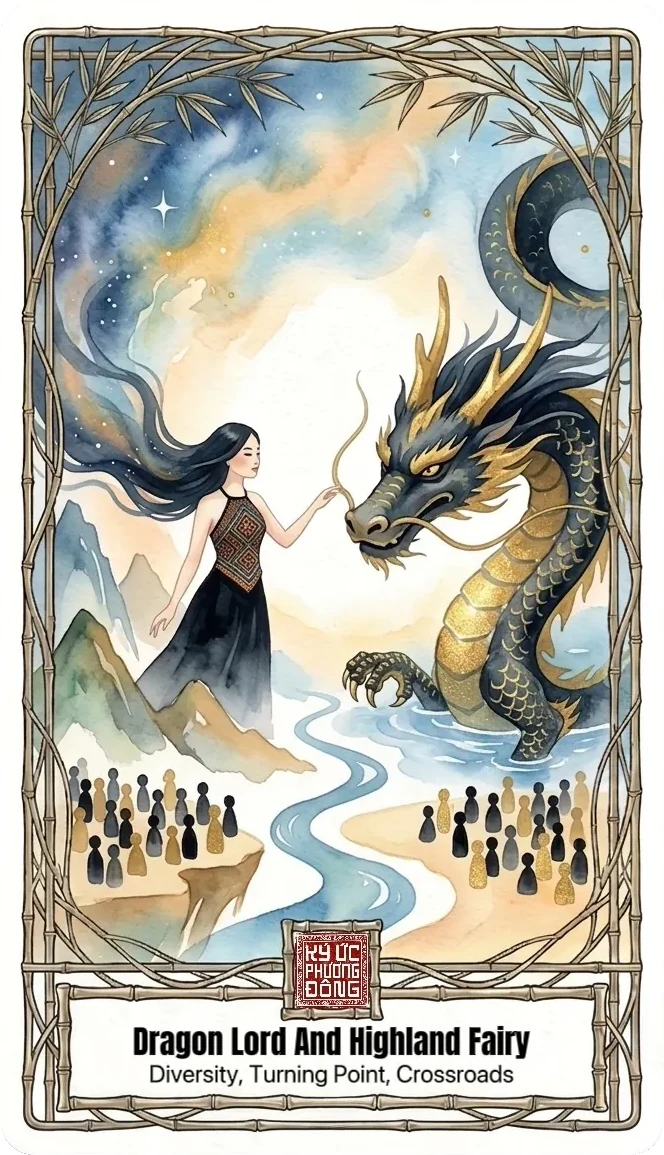 Dragon Lord And Highland Fairy