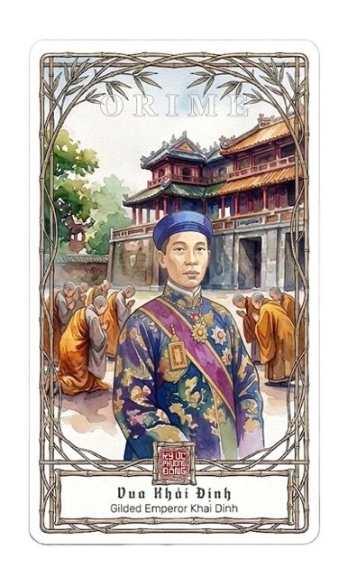 Gilded Emperor Khai Dinh