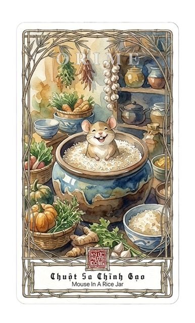 Mouse In A Rice Jar